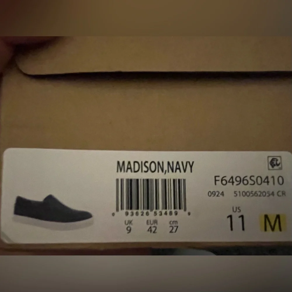 Dr. Scholl’s Sustainably Crafted Slip-On Sneakers – Navy Altitude – Size 11 - Picture 10 of 11